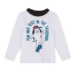 Remera Bebe Js Line Manga Larga Estampada Talle 9-24