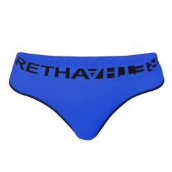 Bombacha Mujer Vedetina Aretha Azul Talle S