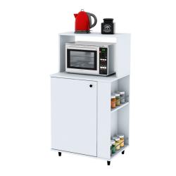 Rack para Microondas Centro Estant KP60BL Blanco