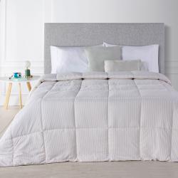 Acolchado Microfibra Reversible Lines Beige 240x240