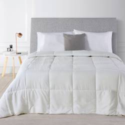 Acolchado Microfibra Reversible Lines Blanco 280x240