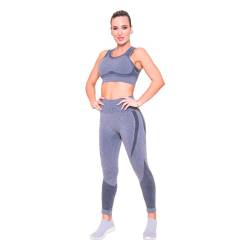 Calza Mujer Cocot Chupin Negra Melange Talle 3