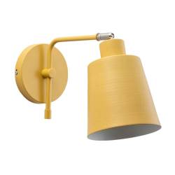 Aplique de Hierro Moderno Lett Comercial Amarillo