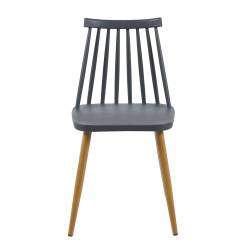 Silla de Diseño Brujas Gris Oscuro x 4 Unidades