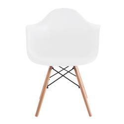 Silla de Diseño Blanca x 4 Unidades