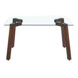 Mesa Rectangular de Vidrio 120 cm