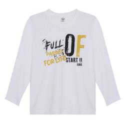 Remera Niño Engers Manga Larga Estampada Talle 2-8