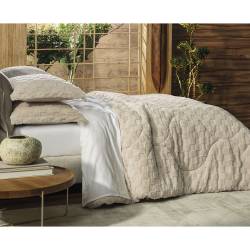 Acolchado Poliéster Blend Sense Porcelana 280x260