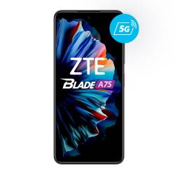 Celular ZTE Blade A75 5G 256GB Negro Diamante