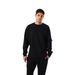 Buzo Hombre Hanes Friza Negro Talle XL