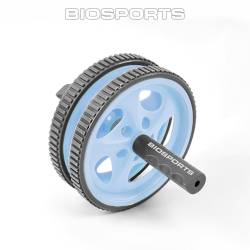 Doble Rueda para Abdominales Biosports