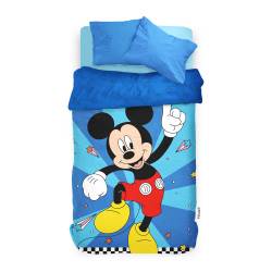 Acolchado Reversible Poliéster Piñata Mickey 240x155