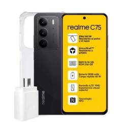 Celular Realme C75 256GB Negro