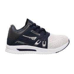 Zapatilla Deportiva Infantil Zeus Azul y Gris Talle 31