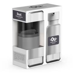 Juego de Baño Dual OU Gris