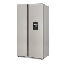 Heladera No Frost Inverter Whirlpool 518 Lts WRS955FWMS Gris