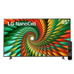 Tv 65" LG 4K UHD A5 AI 4K Gen7 65NANO77TSA