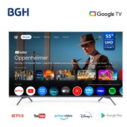 Tv 55" BGH 4K UHD Google PNE040302