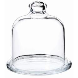 Mini Plato de Torta con Tapa Pasabahce 11 Cm