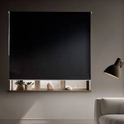 Cortina Roller Negra 220x220 cm