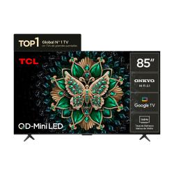 Tv 85" TCL 4K UHD Google 85C6K-F