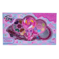 Set de Maquillaje con Sombra y Glitter Tiny