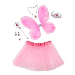 Disfraz de Princesa con Accesorios Rosa