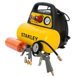 Compresor con Kit Stanley 6 Lts 1.5 HP
