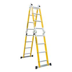 Escalera de Aluminio Stanley Articulada Dieléctrica 4X4