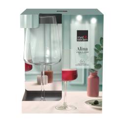 Set de Copas Vino x4 Unid. Alina 470 Ml
