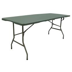 Mesa Plegable Portátil Verde 180x74x73
