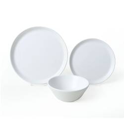 Set de Vajilla 12 Piezas Aston Blanco