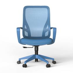 Silla de Oficina Mini Azul