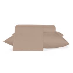 Juego de Sábanas 2 1/2 Plazas Beige