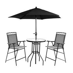 Set de Exterior De Patio De 4 Piezas