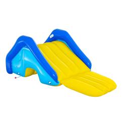 Tobogán Acuático Inflable Bestway Azul y Amarillo 274x124x100cm