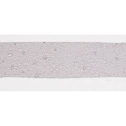 Cinta Navideña Estrella 2,7 Mts Plateado