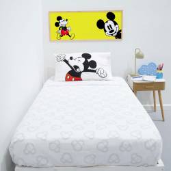 Juego de Sábanas 1 1/2 Plazas Mickey