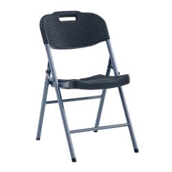 Silla de Plástico Traful Blow Molding Negra