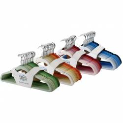 Set x25 Perchas Terciopelo Cocina & Bazar