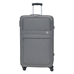 Valija Semi Rígida 4 Ruedas Earth 360 Gris 20-28"