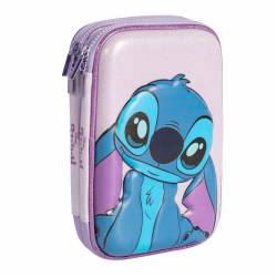 Cartuchera Doble Mooving Stich