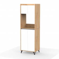 Auxiliar de Cocina Dielfe AUC600 Blanco y Roble