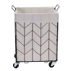 Canasto de Ropa con Ruedas Cocina & Bazar