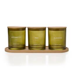 Set de Frascos de Baño Cocina & Bazar x3