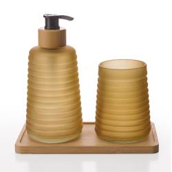 Set de Dispenser + Portacepillo Cocina & Bazar