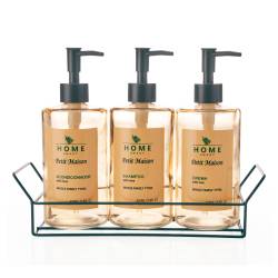 Set de Dispenser + Frasco de Baño Cocina & Bazar x3