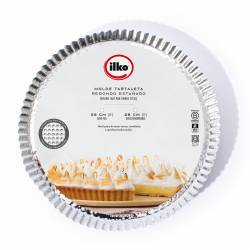 Molde Tartera Estañado Ilko 28 cm