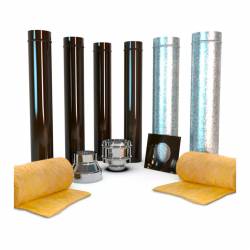 Kit para Techo 6" Ñuke para Estufa a Leña