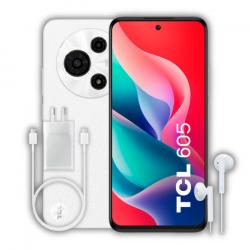 Celular TCL 605 128GB Blanco